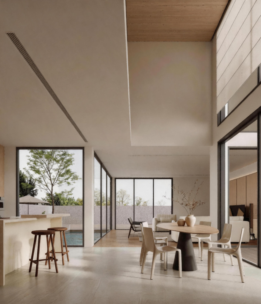 “The Pacific Sanctuary” – An Organic Modern Residence