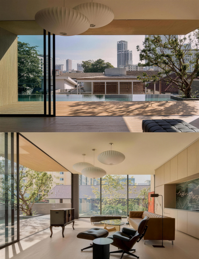 “Wood, Stone, and Light” – A Quietly Luxurious Private Residence in the Heart of a Southeast Asian City