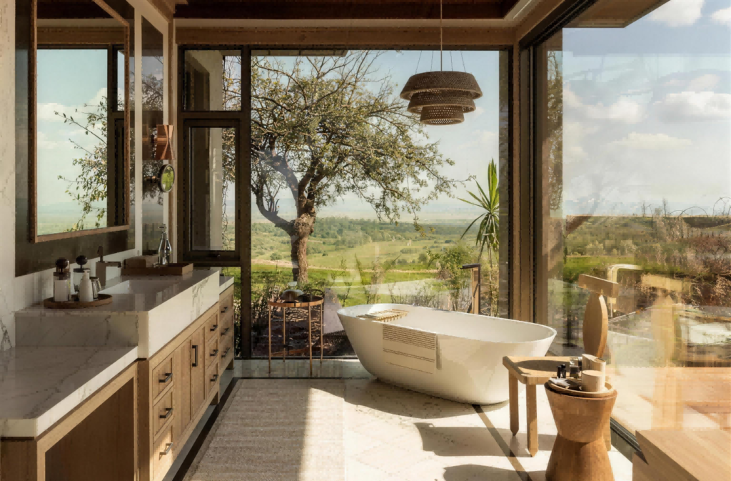 “Serengeti Horizons Lodge” – An African Luxury Wilderness Retreat