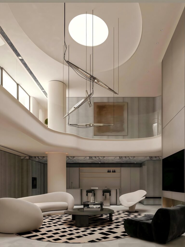 “Milan Lines” – Artistic Split-Level Loft (Milan Modernist Loft)