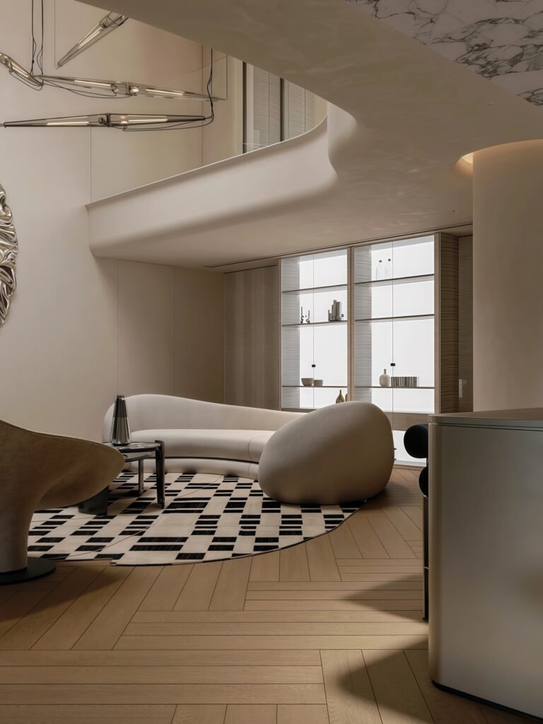 “Milan Lines” – Artistic Split-Level Loft (Milan Modernist Loft)