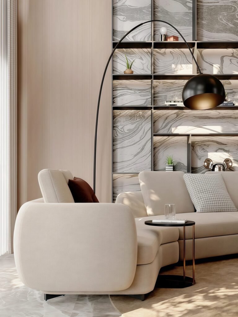 “Realm of Feathered Light” – European-Style Art Villa with Double-Height Ceilings (Avis Luxe Villa)