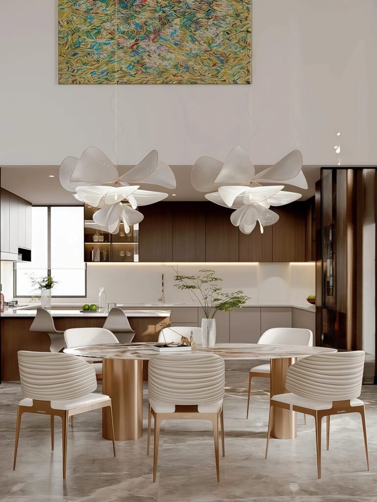 “Realm of Feathered Light” – European-Style Art Villa with Double-Height Ceilings (Avis Luxe Villa)