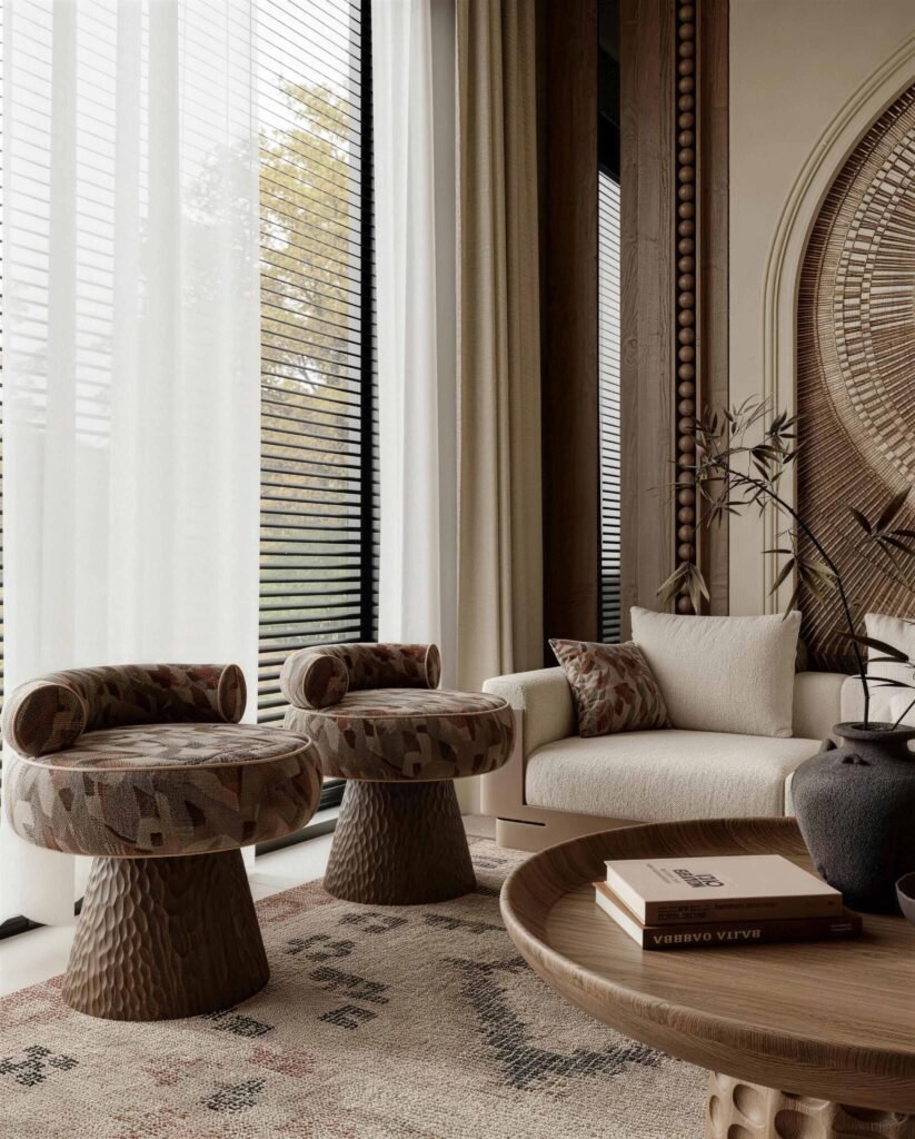“Dune Sunray House” – A Modern Middle Eastern Residence in Warm Sandy Tones