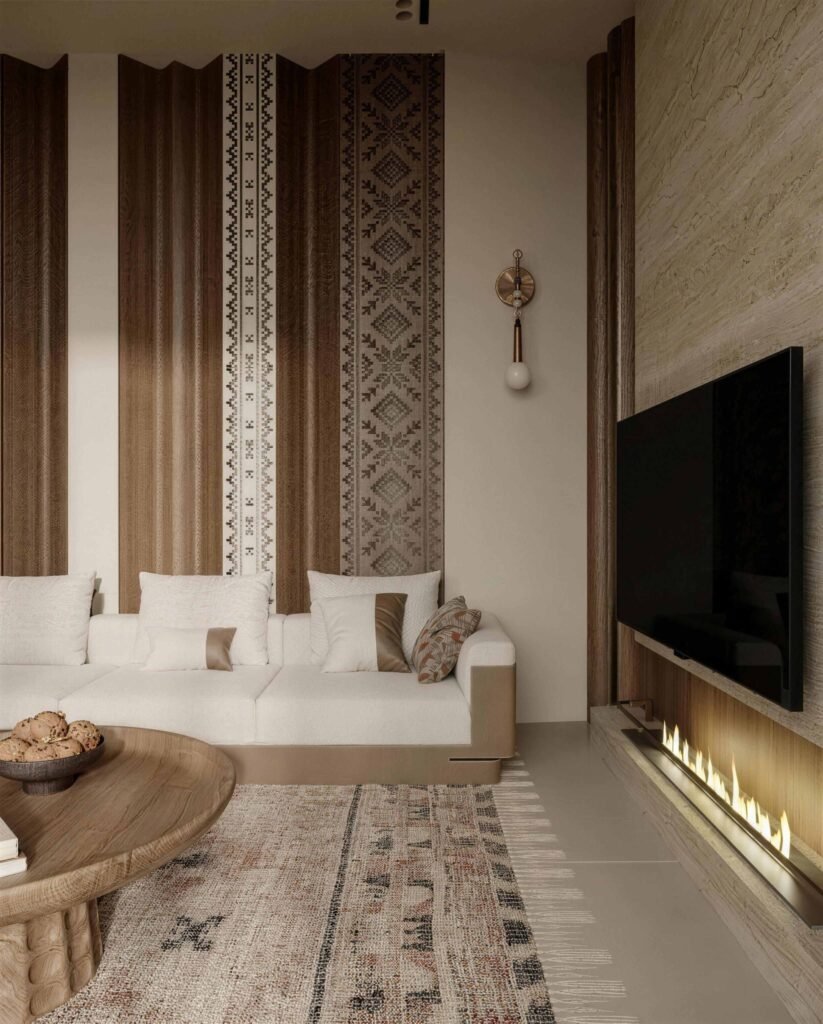 “Dune Sunray House” – A Modern Middle Eastern Residence in Warm Sandy Tones