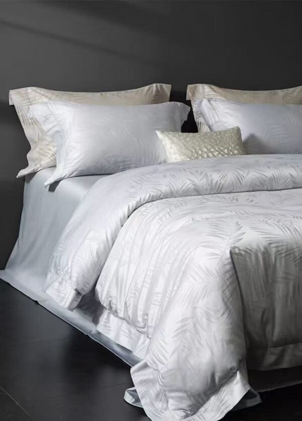 Lishi Bamboo Rhythm 200s Egyptian Cotton Jacquard Bedding Set