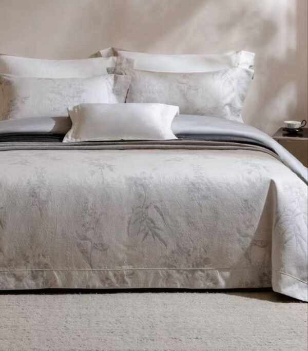 Lishi 200s Jacquard Cotton Bedding Set