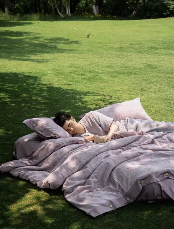 Lishi A-Bed Jacquard Cotton Bedding Set