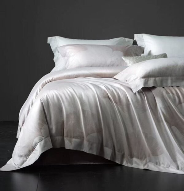 Lishi Light Luxury Jacquard Bedding Set