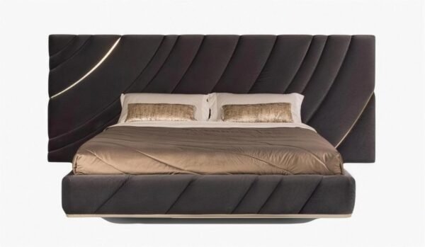Lishi Modern Italian Light Luxury Fabric Bed