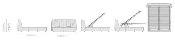 Lishi Archibald bed