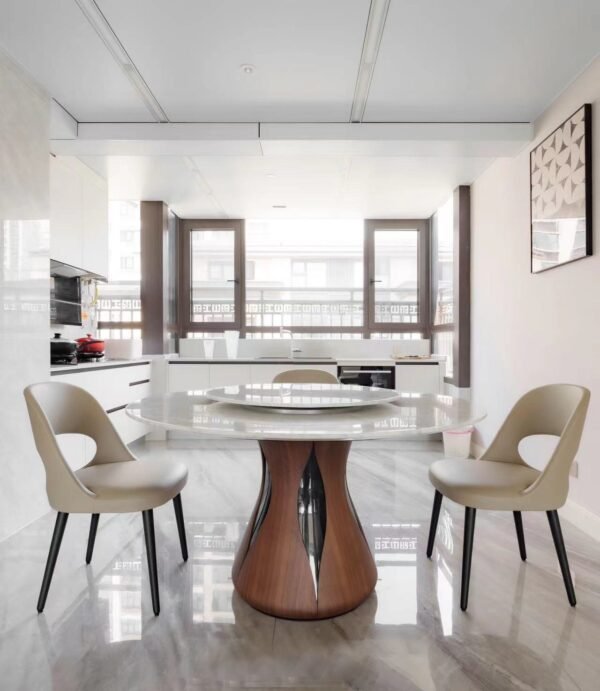 Lishi CLARA Tulip Marble Dining Table