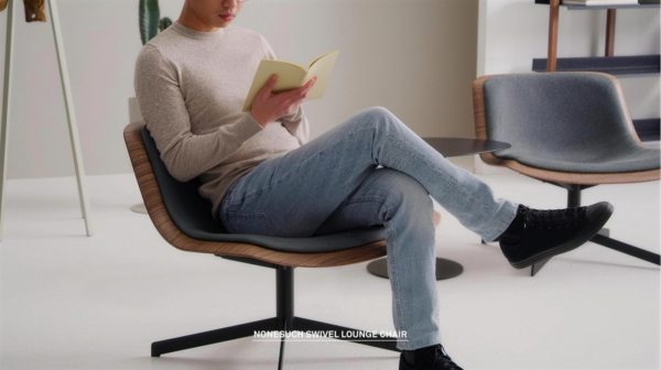 Lishi Nonesuch chair (Nonesuch Swivel Upholstered Lounge Chair)