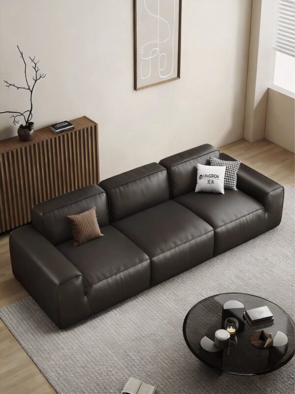 Lishi Genuine Leather Sofa
