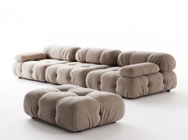 Lishi Modern Upholstered Lounge Sofa