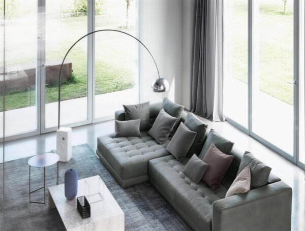 Lishi Arco floor lamp