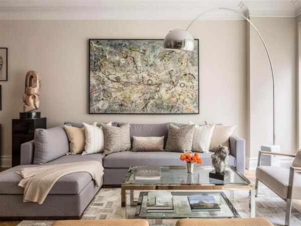 Lishi Arco floor lamp