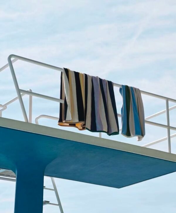 Lishi OEKO-TEX Minimalist Striped Towel