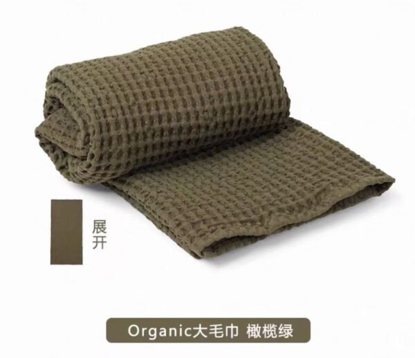 Lishi GOTS Striped Tassel Towel