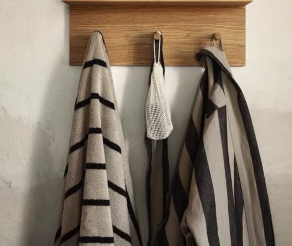 Lishi GOTS Striped Tassel Towel
