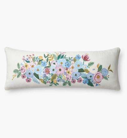 Rifle Paper Co. Garden Party Embroidered Cushion