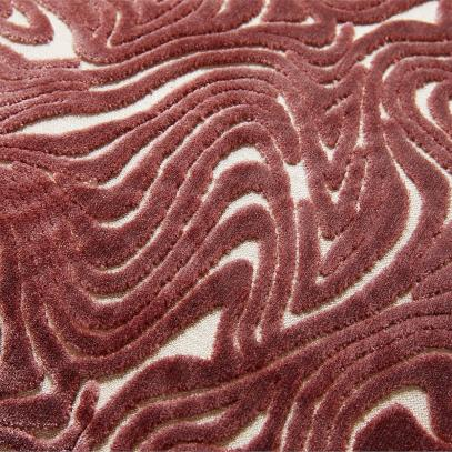 CB2 Maro Pink Velvet Cushion