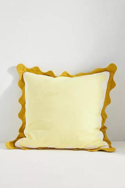 Maeve by Anthropologie Scallop Cushion