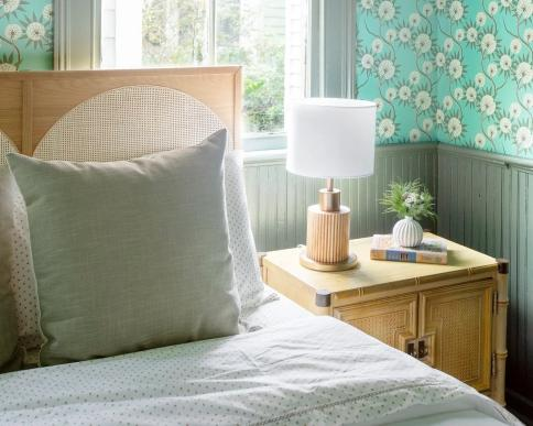 Coterie Brooklyn Sage Green Linen Cushion Cover