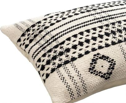 Surya Myrna Handwoven Lumbar Pillow