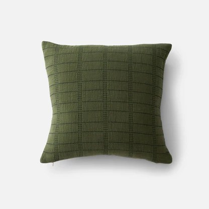 Schoolhouse Grid Stitch Cushion