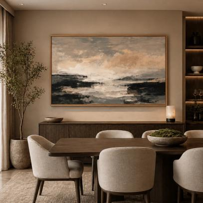 Rossetti Art Coastal Silence seascape wall art