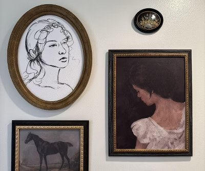 Threshold×Studio Mc Gee Female Portrait vintage wall art
