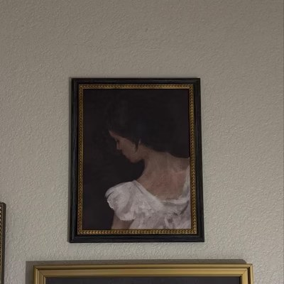 Threshold×Studio Mc Gee Female Portrait vintage wall art