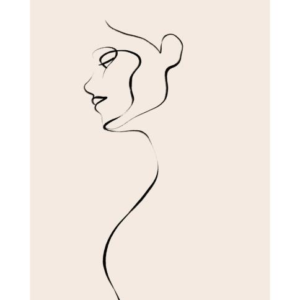 Desenio Female in Lines