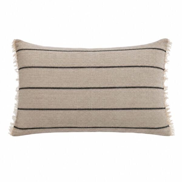 Ferm Living Calm Camel Brown Stripe Cushion