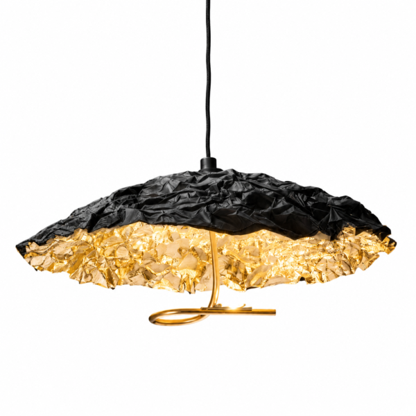 Lishi Gold Moon pendant light