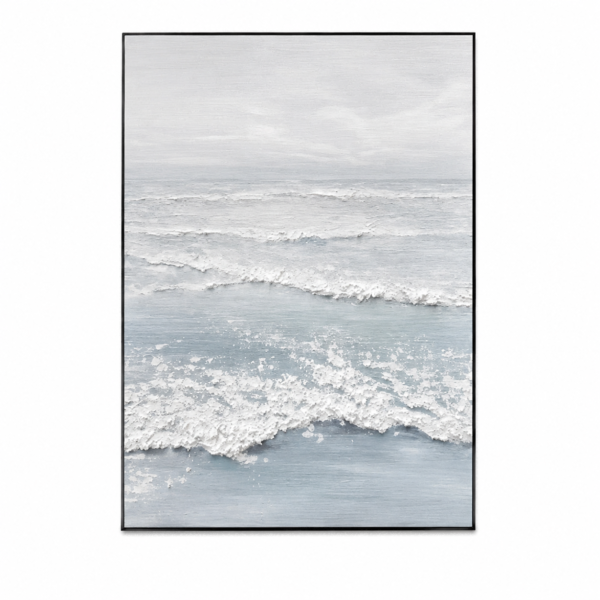 Art Vista Gallery CXA-009 white seascape wall art